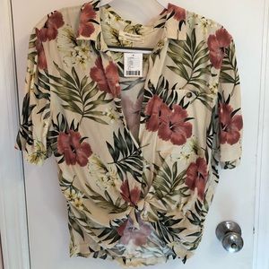 Urban Outfitter’s Hawaiian button down shirt